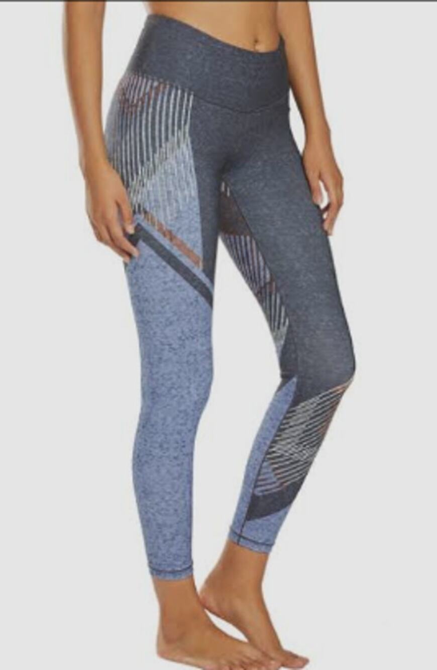 Prana Pillar‎ Printed Yoga Leggings Women's Small Workout Gym Pilates Gorpcore